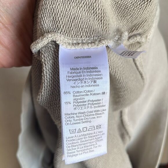 Madewell Woodland Hoodie Medium Bleached Canvass - Picture 11 of 13